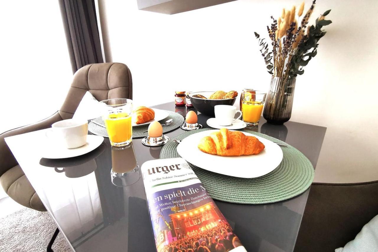 Hh 01 By Rockchair - Superhost Status - Modernes Apartment Mit Sonnigem Balkon & Premium Boxspringbetten In Winterhude - Hamburg Top Geheimtipp Exterior foto